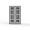 Strong Hold Extra Heavy Duty Clear View Janitorial Storage Cabinet 46-LD-BC-243-L - alternate 3