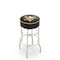 Holland Bar Stool Co 25" Pittsburgh Penguins Cushion Seat, 2-Ring Chrome Swivel Bar Stool L7C125PitPen - alternate 1