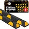 Xpose Safety Heavy Duty Rubber Block Stop 72in- Black/Yellow Reflective, 6PK PBS-6-6-X - alternate 1