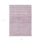 Homeroots 3' X 5' Mauve Striped Washable Indoor Outdoor Area Rug 607956 - alternate 7