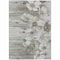 Homeroots 9' X 12' Taupe Ivory And Tan Floral Washable Indoor Outdoor Area Rug 582786 - alternate 9