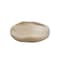 Homeroots 7in Peach Resin Handmade Round Trinket Tray 724176 - alternate 1