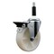 Service Caster 5'' Nylon Swivel 7/8'' Expanding Stem Caster with Brake SCC-EX20S514-NYS-PLB-78 - alternate 1