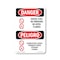 Signmission OSHA Danger Sign, Diesel Fuel No Smoking Bilingual, 18in X 12in Rigid Plastic, OS-DS-P-1218-VPR-1124 OS-DS-P-1218-VPR-1124 - alternate 1