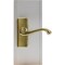 Larson Georgian Brass Lever Storm Door Latch CH3010701 - alternate 6