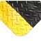 Wearwell Mat, Black w/Yellow, 1" x 3 ft. x 5 ft. 497.1X3X5BYL - alternate 1