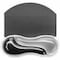 Kensington Duo Gel Mouse Pad Wrist Rest - Gray - 7.63" Dimension - Black/Gray - Gel - TAA Compliant K62399US - alternate 4