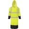 Ironwear 49" Waterproof Class 3 Hi Vis Reflective Raincoat, Lime, Small 9511-L-SM - alternate 1