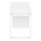 Homeroots 47" White Computer Desk With Three Drawers 489923 - alternate 9