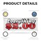 Signmission Everything 2 Dollars, 48 Inch x 120 Inch, Vinyl Banner B-120-30567 - alternate 5