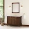 James Martin Vanities Kinnsden 30" Mirror, Sable Oak D680-M30-SBK - alternate 8