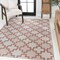 Jonathan Y Cyrus Modern Geometric Tile Pattern Salmon/Cream 8 ft. x 10 ft. Indoor/Outdoor Area Rug TSN200A-8 - alternate 7