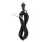 Satco Satco 90-2086 10 Ft. Heavy Duty Cord Set 18/3 SVT -105-#176;C, Black 90/2086 - alternate 3