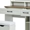 Homeroots 32" White Wood Lighted Mirrored Dresser 691696 - alternate 4