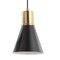 Jonathan Y Apollo 15" 3-Light Metal Cluster LED Pendant, Black/Brass Gold JYL6133A - alternate 11