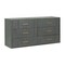 Homeroots 63" Dark Grey Solid And Manufactured Wood Six Drawer Dresser 490825 - alternate 1