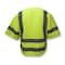Radians Hi-Vis Safety Vest w/Sleeves M Class 3 , Zipper 6 Pockets SV83GMM - alternate 12