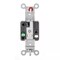 Hubbell Wiring Device-Kellems Locking Receptacle, L7-15R, 15 A, 277V AC, Single Phase, 2 Pole, Flush Mount, Black HBL4760ST - alternate 2