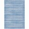 Homeroots 5' X 8' Sky Blue And Ivory Striped Washable Indoor Outdoor Area Rug 631516 - alternate 8