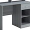 Homeroots 41" Gray Wood Writing Desk 723761 - alternate 5