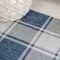 Jonathan Y Sabine Traditional Farmhouse Bold Gingham Navy/Cream 2 ft. x 8 ft. Indoor/Outdoor Runner Rug TSN203B-28 - alternate 8