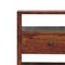 Homeroots 24" Brown Solid Wood One Drawer Nightstand 651844 - alternate 7