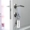 Easy 2 Buy Usa Premium Key Tag 3in Slip-Slot Plastic Heavy Duty Clear Crystal Label Ring Included, 100PK 208.8 - alternate 6
