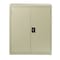 Hirsh Storage Cabinet, 42 in H, 36 in W, 18 in D, Recessed Twist, Keyed, Putty, 2 Shelves 22001 - alternate 16