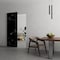 Sartodoors Hidden Barn with Black Edges - Planum 0010 Nero Marquina 36" x 96" PLANUM0010HB-B-NS804-3696 - alternate 1