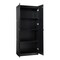 Manhattan Comfort 2-Piece Cornelia Storage Closet 1.0 and 2.0 in Black 2-23BC-BK - alternate 8