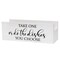 Homeroots 6" White Wood Desk Organizer 661203 - alternate 1