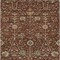 Homeroots 8' X 10' Brown Tan And Red Floral Washable Indoor Outdoor Area Rug 603434 - alternate 7
