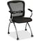 Office Star Chair, Folding, Fabric/Metal, Coal, PK2 84440-30 - alternate 1