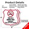 Signmission No Smoking Shield Sign This Is A Smoke F, 6 inch X 6 inch, Plastic Sign, 2PK SHI-P-2PACK-6-401 - alternate 6