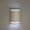 Luxury Lighting Jaken 15 in Tall Ceramic Outdoor Wall Light, Paintable White Bisque, 2PK (2) 103-09-W-ud-7-17 - alternate 1