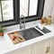 Kingston Brass 32-Inch Stainless Steel Single Bowl Undermount Kitchen Sink with 6-Piece Kitchen Accessory Set GKUS321910 - alternate 6