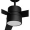 Afx Santo - 52in 3 Blade LED Ceiling Fan - Black Finish SNTN523LACBKBK-WS - alternate 6