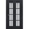 Sartodoors Sliding Closet Bi-fold Doors Solid Core Modern Interior VEREGIO7412BF-ANT-48 x 84 (2* 24x84) - alternate 1
