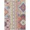 Homeroots 3' X 5' Linen Pink And Yellow Aztec Washable Indoor Outdoor Area Rug 598472 - alternate 9