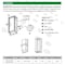 Beyond Led Technology LOOM, LED Wall Sconce, 15 Watt, 1000 LM, Adj CCT 2700K-5000K, 100-277V, 12.2 inch, IP65 157038 - alternate 10