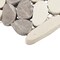 Daltile Pebble Oasis Natural Stone Striped Pebble Mosaic 11in x 11in in Tumbled Seashell, 11PK PB32STRPPBLMSTM - alternate 6