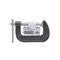 Vulcan C-Clamp, 3 in Max Opening Size, 1-3/4 in D Throat, Steel Body, Gray Body JL27362 - alternate 3