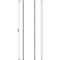 Siemens ALPHA 160/400 DIN longitudinal stays for mounting of assembly kits H = 8GK4851-8KK00 - alternate 3