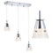 Jonathan Y Alain 19.5" 3-Light Adjustable Cascading Metal Integrated Linear LED Pendant, Chrome JYL7037A - alternate 12