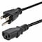 Startech.Com 3FT 1M 18AWG FLEXIBLE COMPUTER POWER CORD W/ NEMA 5-15P AND IEC 60320 C13 CONN PXT101_3 - alternate 1
