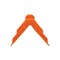 Mytee Products V Shaped Board 4in Orange Plastic Corner Edge Protectors for Cargo Loads PCP-Orange - alternate 9