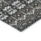 Homeroots 5' X 8' Charcoal Brown And Ivory Moroccan Washable Indoor Outdoor Area Rug 594311 - alternate 8