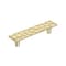 Amerock Kamari 3-3/4 in 96 mm Center-to-Center Golden Champagne Cabinet Pull BP36822BBZ - alternate 1