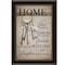 Homeroots House Keys 2 Black Framed Print Wall Art 405565 - alternate 1