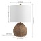 Jonathan Y Kona 20.5" Bohemian Classic Rattan/Iron LED Table Lamp, Brown/Brass Gold JYL8029A - alternate 9